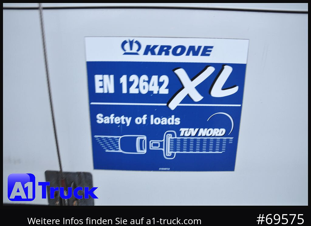 KRONE BDF 7,45 Koffer, Textil 2750mm innen, 20 x vorhanden - Kofferaufbau: das Bild 5 KRONE BDF 7,45 Koffer, Textil 2750mm innen, 20 x vorhanden - Kofferaufbau: das Bild 5
