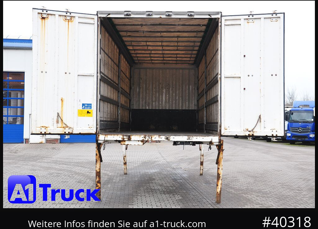 KRONE Wechselbrücke 7,45 Multilock, neutral - Planenaufbau: das Bild 2 KRONE Wechselbrücke 7,45 Multilock, neutral - Planenaufbau: das Bild 2