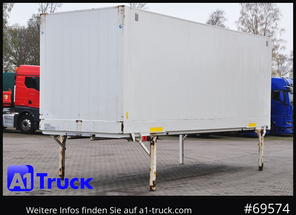 KRONE Wechselbrücke BDF 7,45 Koffer, Textil 2750mm innen, 20 x vorhanden - Kofferaufbau: das Bild 2 KRONE Wechselbrücke BDF 7,45 Koffer, Textil 2750mm innen, 20 x vorhanden - Kofferaufbau: das Bild 2