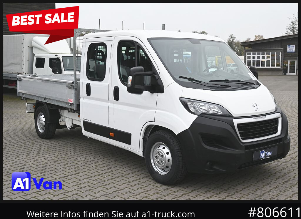 PEUGEOT Boxer Doka Kipper, AHK, Klima, Standheizung - LKW: das Bild 1 PEUGEOT Boxer Doka Kipper, AHK, Klima, Standheizung - LKW: das Bild 1
