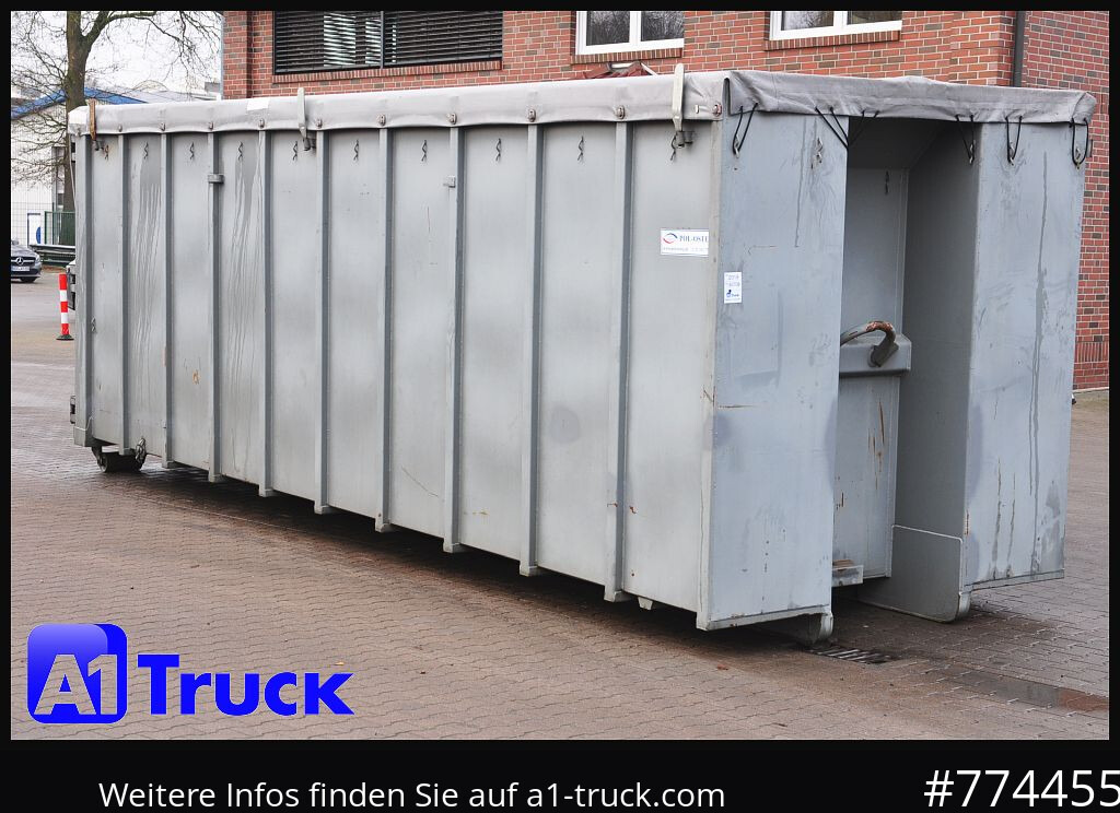 POL OSTEG Abrollcontainer 47,5m³, Mulde, Dachplane, Portaltür - Abrollkipper: das Bild 1 POL OSTEG Abrollcontainer 47,5m³, Mulde, Dachplane, Portaltür - Abrollkipper: das Bild 1