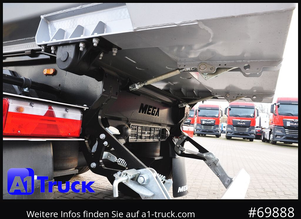 Kipper Auflieger REISCH Mega  28m³ Lift Stahl  SAF Hardox: das Bild 6