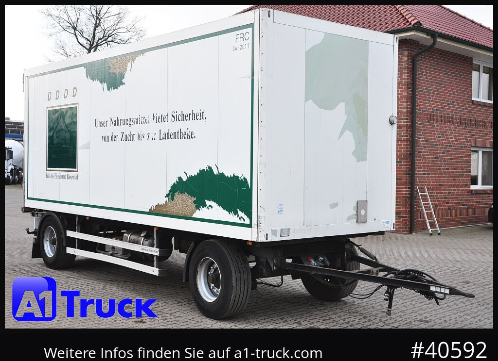 SCHMITZ Achwege & Tönjes, Rohrbahn, Fleisch, Schmitz Aufbau - Kühlkoffer Anhänger: das Bild 1 SCHMITZ Achwege & Tönjes, Rohrbahn, Fleisch, Schmitz Aufbau - Kühlkoffer Anhänger: das Bild 1