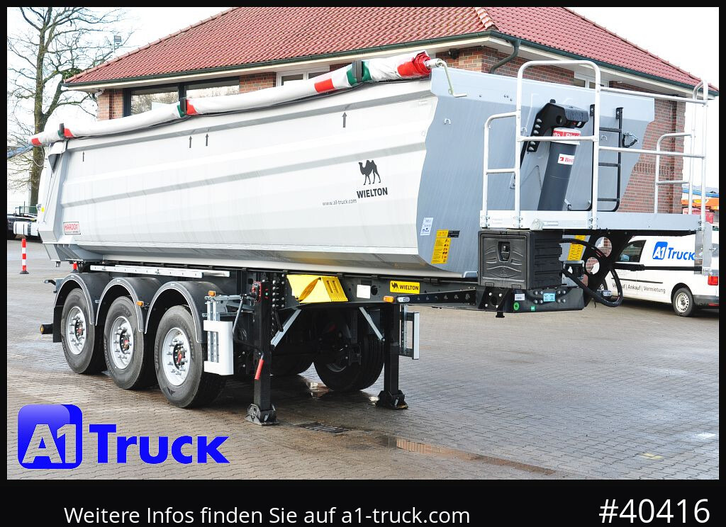 WIELTON Wielton 26m³ Strong Master Stahl - Kipper Auflieger: das Bild 1 WIELTON Wielton 26m³ Strong Master Stahl - Kipper Auflieger: das Bild 1