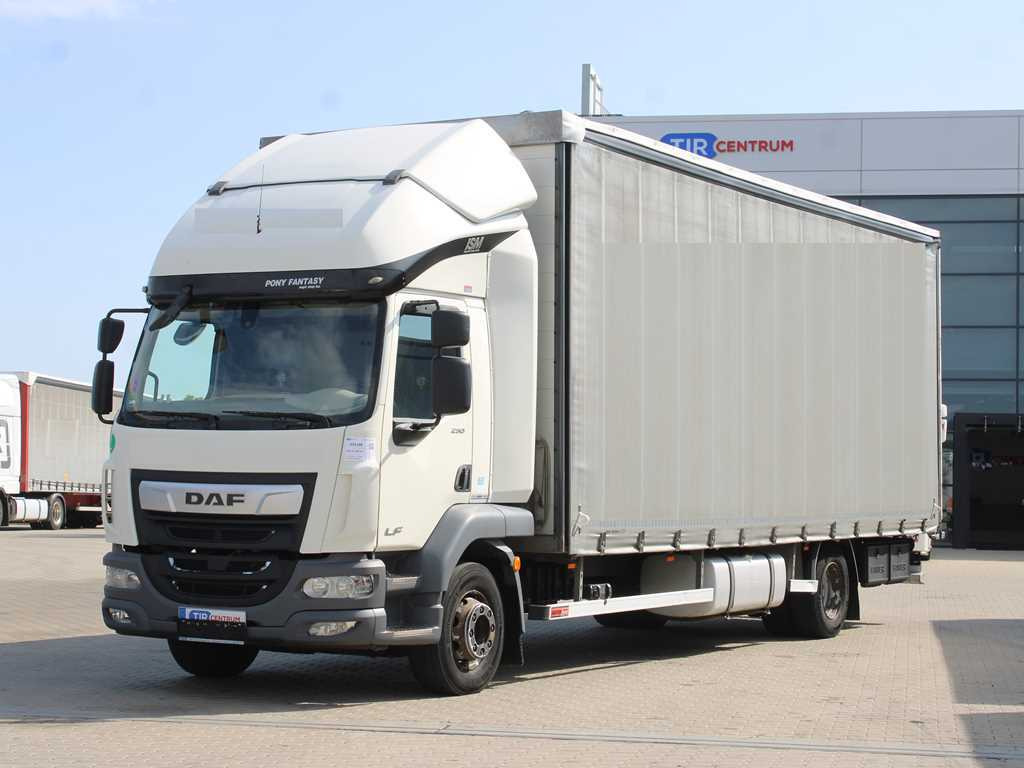 DAF LF 290 FA, EURO 6, SLEEPING BODY - Plane LKW: das Bild 1 DAF LF 290 FA, EURO 6, SLEEPING BODY - Plane LKW: das Bild 1