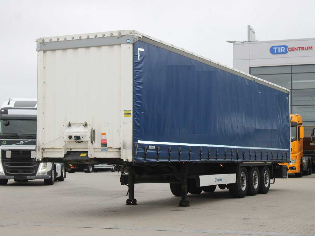 Krone SD, LIFT AXLE, HOLLOW, MULTILOCK - Planenauflieger: das Bild 1 Krone SD, LIFT AXLE, HOLLOW, MULTILOCK - Planenauflieger: das Bild 1