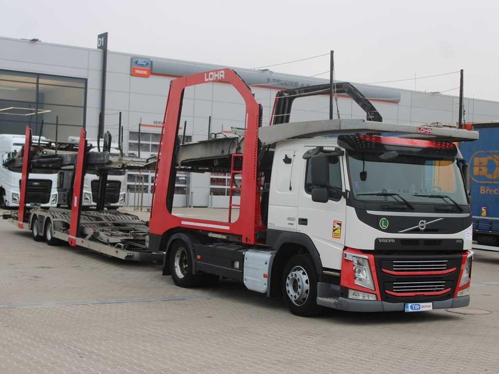 Volvo FM 460, EURO 6, VEB+, INDEPENDENT AIR CONDITIONING, + LOHR (2006) - Autotransporter LKW: das Bild 3 Volvo FM 460, EURO 6, VEB+, INDEPENDENT AIR CONDITIONING, + LOHR (2006) - Autotransporter LKW: das Bild 3