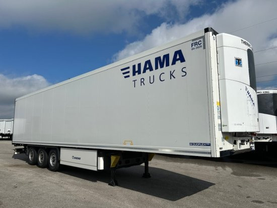 Krone Kühlauflieger, TK SLXi 300, Liftachse, Doppelstock, Blumenbreite - Isotherm Auflieger: das Bild 2 Krone Kühlauflieger, TK SLXi 300, Liftachse, Doppelstock, Blumenbreite - Isotherm Auflieger: das Bild 2