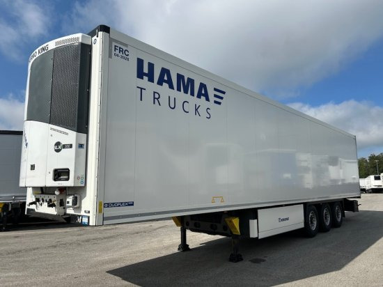 Krone Kühlauflieger, TK SLXi 300, Liftachse, Doppelstock, Blumenbreite - Isotherm Auflieger: das Bild 1 Krone Kühlauflieger, TK SLXi 300, Liftachse, Doppelstock, Blumenbreite - Isotherm Auflieger: das Bild 1