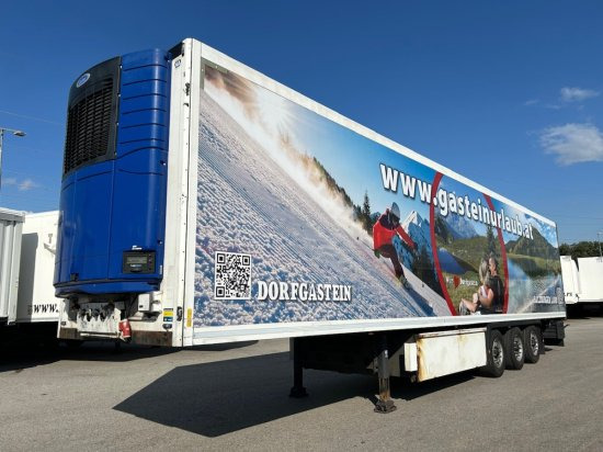 Krone SD Kühler, Doppelstock, Carrier 1550, Palettenkasten, Liftachse - Isotherm Auflieger: das Bild 1 Krone SD Kühler, Doppelstock, Carrier 1550, Palettenkasten, Liftachse - Isotherm Auflieger: das Bild 1