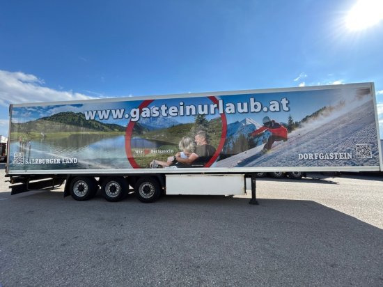 Krone SD Kühler, Doppelstock, Carrier 1550, Palettenkasten, Liftachse - Isotherm Auflieger: das Bild 4 Krone SD Kühler, Doppelstock, Carrier 1550, Palettenkasten, Liftachse - Isotherm Auflieger: das Bild 4