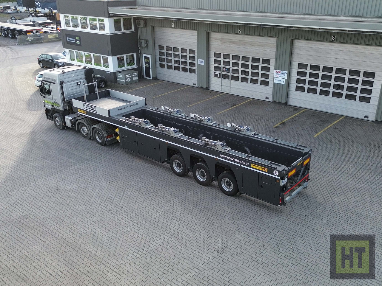 Faymonviile 3-Achs-Beton-Innenlader-PrefaMAX - Pritschenauflieger/ Plattformauflieger: das Bild 1 Faymonviile 3-Achs-Beton-Innenlader-PrefaMAX - Pritschenauflieger/ Plattformauflieger: das Bild 1