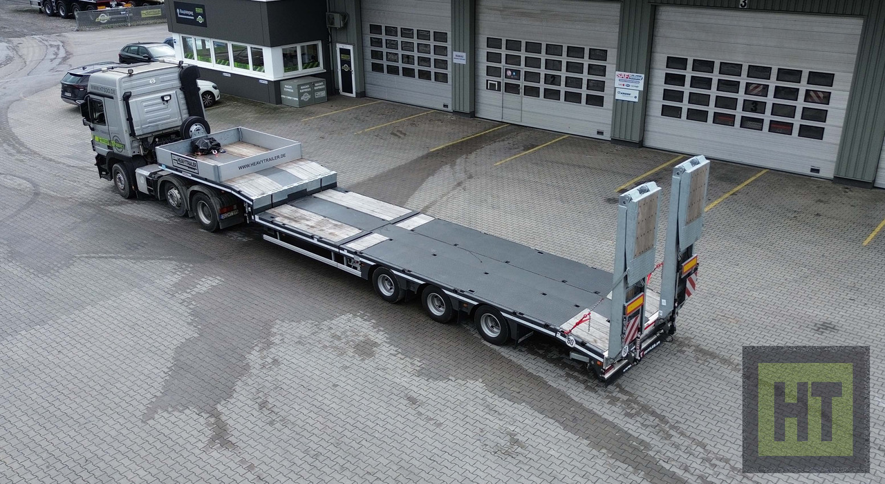 Faymonville MAX Trailer 3-Achs-Semi mit hydr. Ladeboden und hydr. Ramen - Tieflader Auflieger: das Bild 1 Faymonville MAX Trailer 3-Achs-Semi mit hydr. Ladeboden und hydr. Ramen - Tieflader Auflieger: das Bild 1