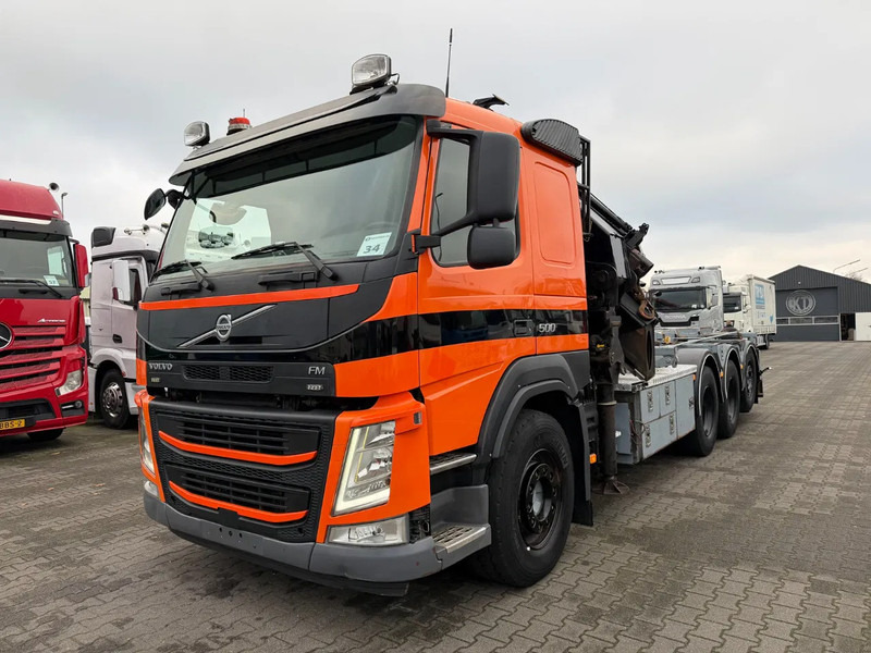 Volvo FM 500 8X4 Tridem Euro 6 Palfinger 42002 + Fly jib - Autokran: das Bild 5 Volvo FM 500 8X4 Tridem Euro 6 Palfinger 42002 + Fly jib - Autokran: das Bild 5