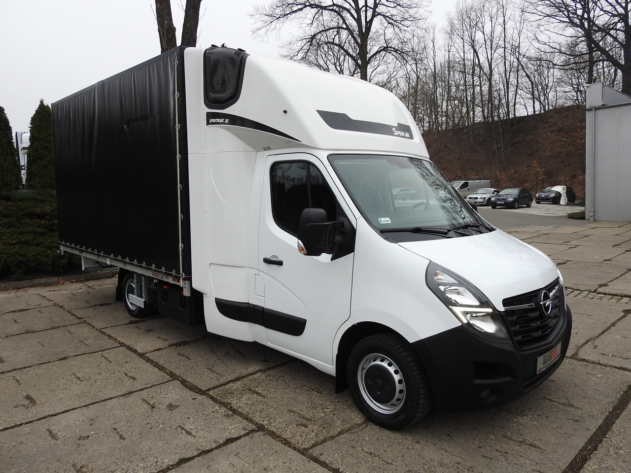 OPEL MOVANO TARPAULIN 10 PALLETS WEBASTO CRUISE CONTROL NAVIGATION AIR CONDITIONING LED LIGHTS PNEUMATICS 165HP - Transporter mit Plane: das Bild 4 OPEL MOVANO TARPAULIN 10 PALLETS WEBASTO CRUISE CONTROL NAVIGATION AIR CONDITIONING LED LIGHTS PNEUMATICS 165HP - Transporter mit Plane: das Bild 4