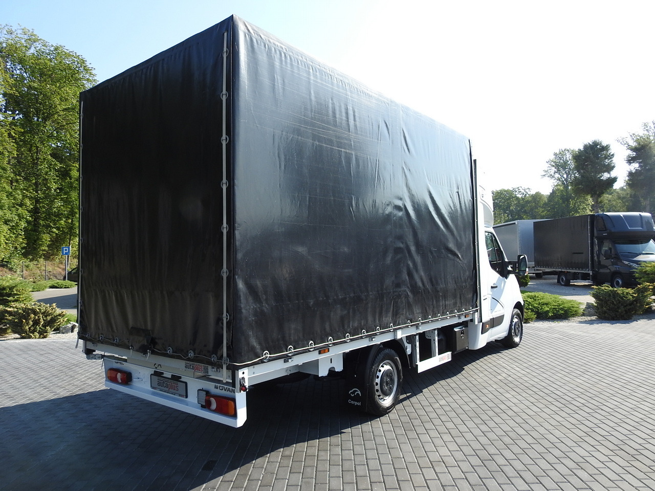 OPEL MOVANO TARPAULIN 8 PALLETS WEBASTO CRUISE CONTROL AIR CONDITIONING LED LIGHTS PNEUMATICS 165HP - Transporter mit Plane: das Bild 3 OPEL MOVANO TARPAULIN 8 PALLETS WEBASTO CRUISE CONTROL AIR CONDITIONING LED LIGHTS PNEUMATICS 165HP - Transporter mit Plane: das Bild 3