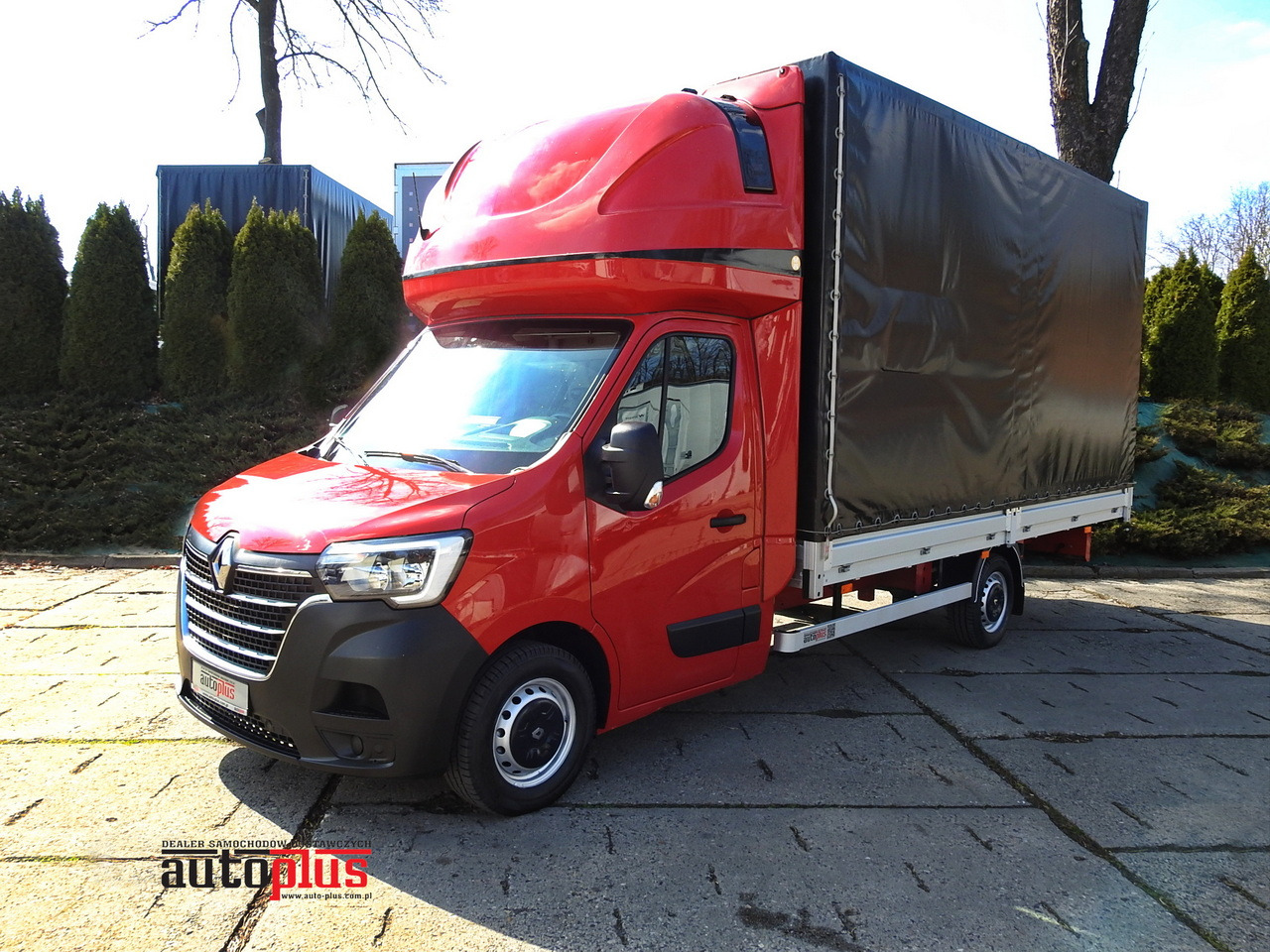 RENAULT MASTER TARPAULIN 10 PALLETS WEBASTO CRUISE CONTROL AIR CONDITIONING LED LIGHTS PNEUMATICS 165HP - Transporter mit Plane: das Bild 1 RENAULT MASTER TARPAULIN 10 PALLETS WEBASTO CRUISE CONTROL AIR CONDITIONING LED LIGHTS PNEUMATICS 165HP - Transporter mit Plane: das Bild 1