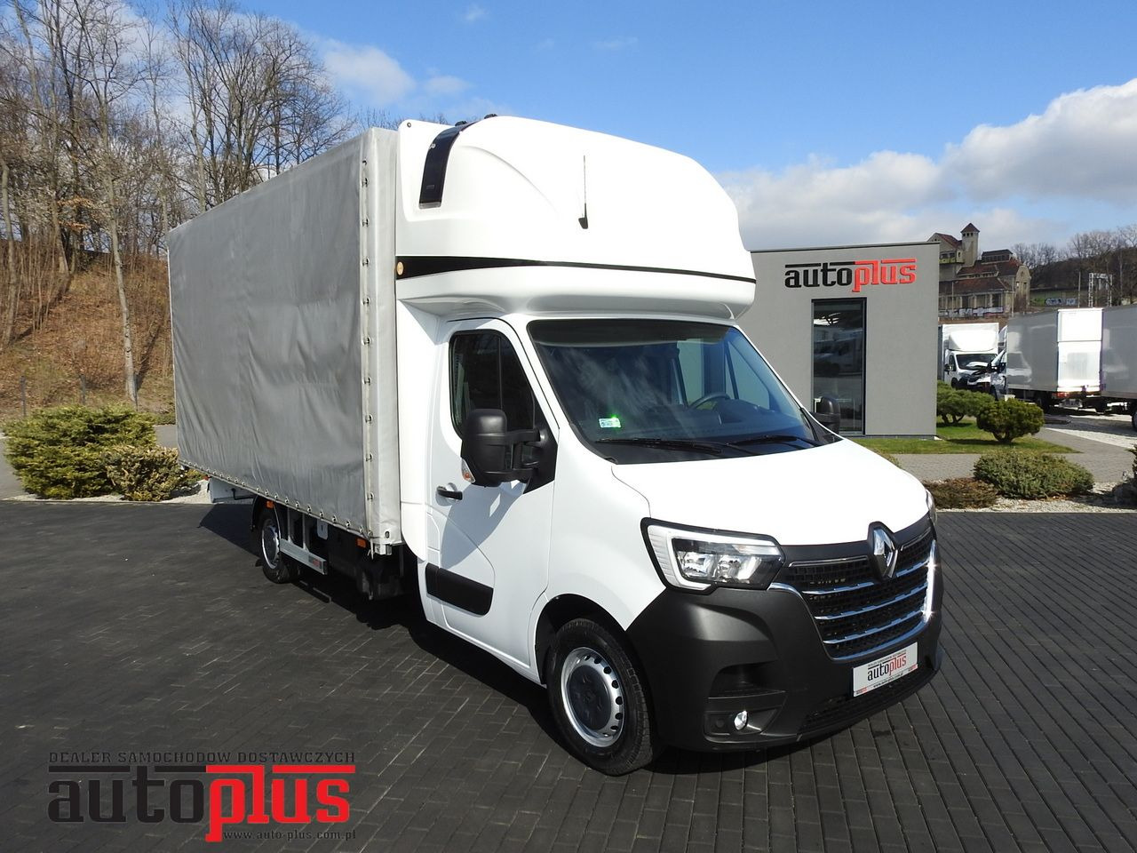 RENAULT MASTER TARPAULIN 10 PALLETS WEBASTO CRUISE CONTROL LED LIGHTS PNEUMATICS AIR CONDITIONING 165HP - Transporter mit Plane: das Bild 1 RENAULT MASTER TARPAULIN 10 PALLETS WEBASTO CRUISE CONTROL LED LIGHTS PNEUMATICS AIR CONDITIONING 165HP - Transporter mit Plane: das Bild 1