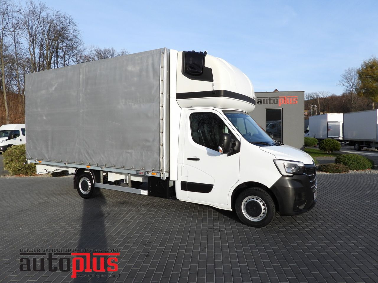RENAULT MASTER TARPAULIN 10 PALLETS WEBASTO CRUISE CONTROL LED LIGHTS PNEUMATICS AIR CONDITIONING 165HP - Transporter mit Plane: das Bild 1 RENAULT MASTER TARPAULIN 10 PALLETS WEBASTO CRUISE CONTROL LED LIGHTS PNEUMATICS AIR CONDITIONING 165HP - Transporter mit Plane: das Bild 1