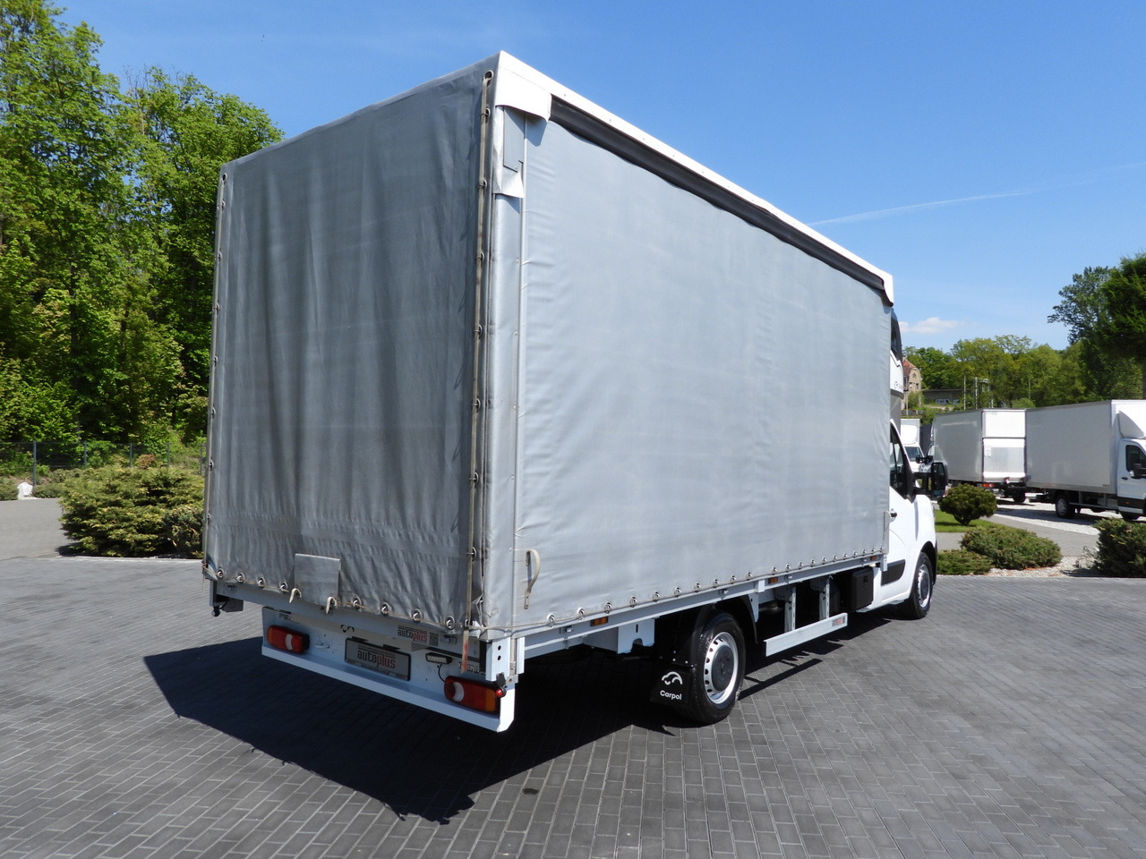 RENAULT MASTER TARPAULIN 10 PALLETS WEBASTO CRUISE CONTROL LED LIGHTS PNEUMATICS AIR CONDITIONING 165HP - Transporter mit Plane: das Bild 3 RENAULT MASTER TARPAULIN 10 PALLETS WEBASTO CRUISE CONTROL LED LIGHTS PNEUMATICS AIR CONDITIONING 165HP - Transporter mit Plane: das Bild 3