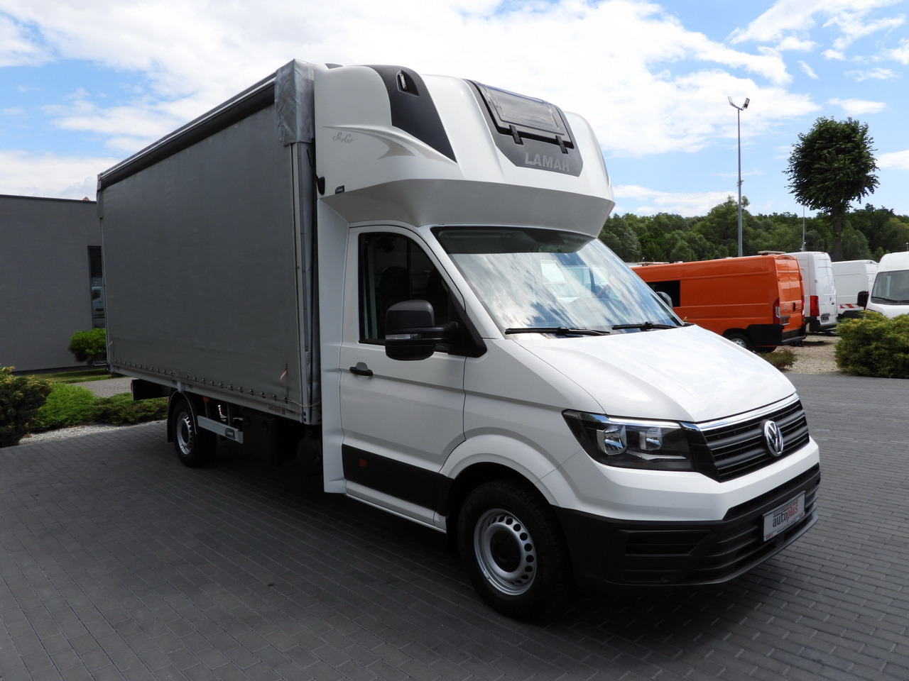 VOLKSWAGEN CRAFTER TARPAULIN 10 PALLETS WEBASTO CRUISE CONTROL AIR CONDITIONING 180HP - Transporter mit Plane: das Bild 4 VOLKSWAGEN CRAFTER TARPAULIN 10 PALLETS WEBASTO CRUISE CONTROL AIR CONDITIONING 180HP - Transporter mit Plane: das Bild 4