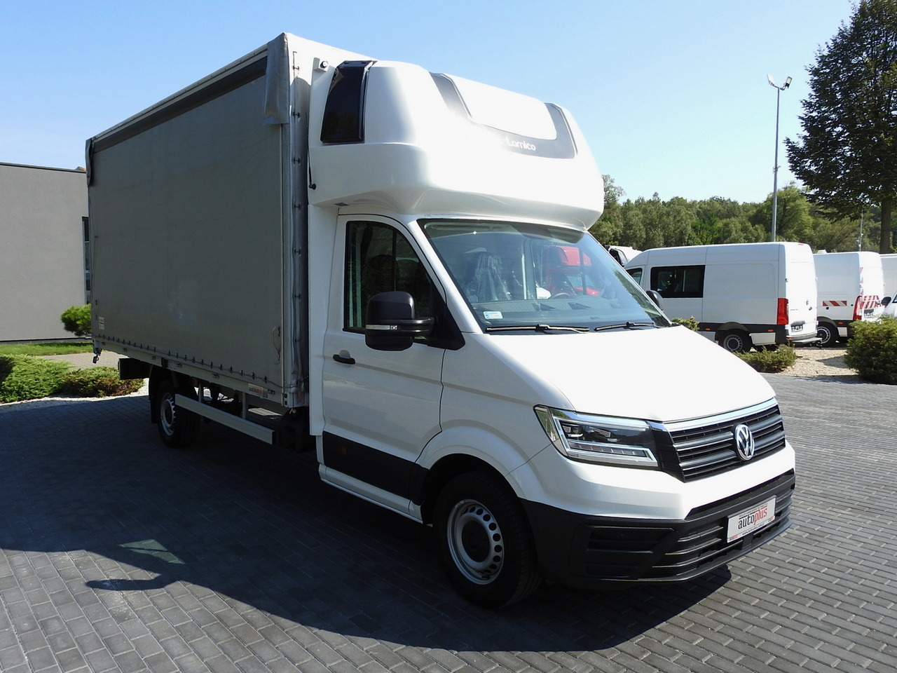 VOLKSWAGEN CRAFTER TARPAULIN 10 PALLETS WEBASTO CRUISE CONTROL AIR CONDITIONING LED LIGHTS 180HP - Transporter mit Plane: das Bild 4 VOLKSWAGEN CRAFTER TARPAULIN 10 PALLETS WEBASTO CRUISE CONTROL AIR CONDITIONING LED LIGHTS 180HP - Transporter mit Plane: das Bild 4