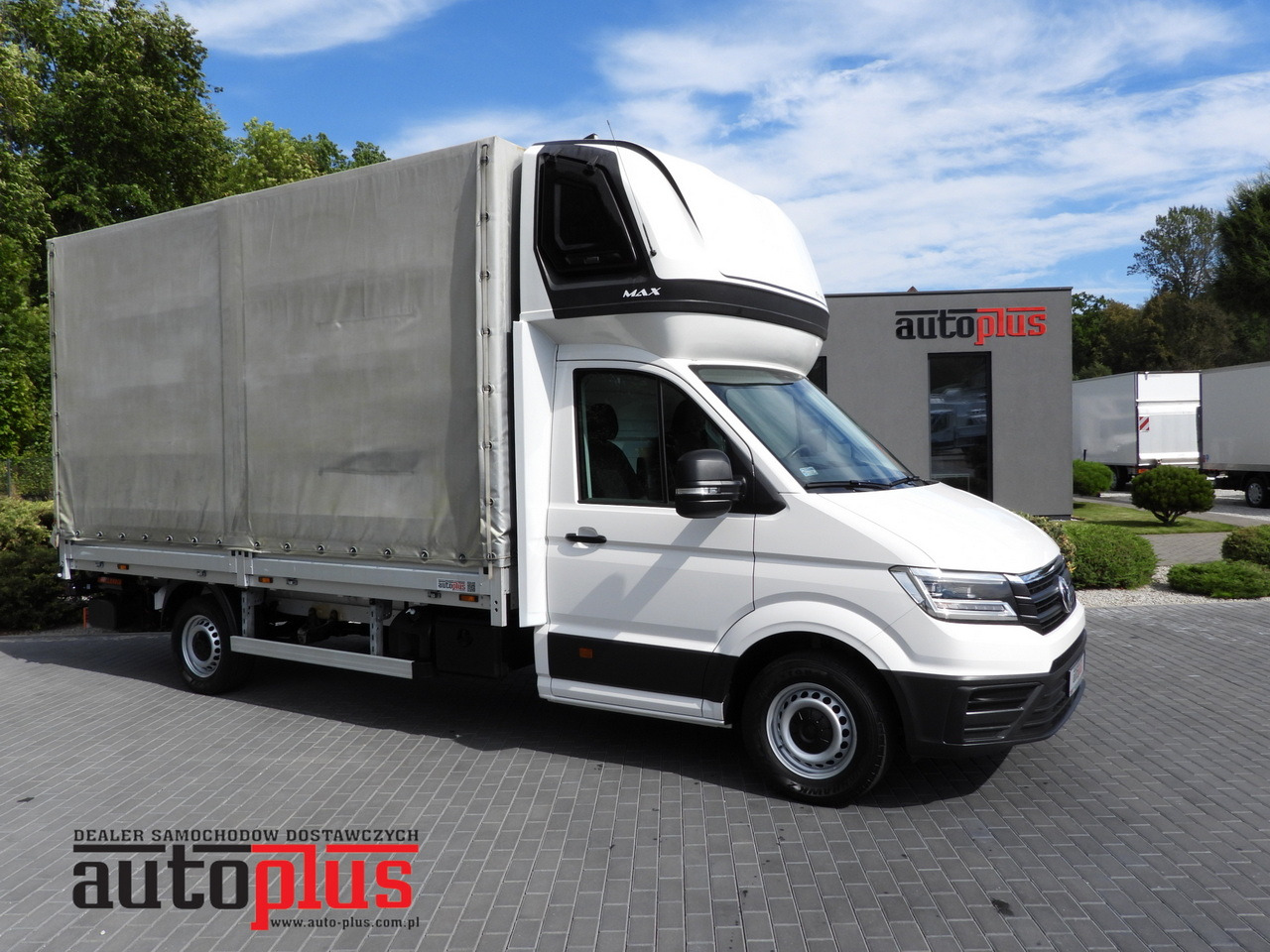 VOLKSWAGEN CRAFTER TARPAULIN LIFT 8 PALLETS WEBASTO CRUISE CONTROL LED LIGHTS AIR CONDITIONING 180HP - Transporter mit Plane: das Bild 1 VOLKSWAGEN CRAFTER TARPAULIN LIFT 8 PALLETS WEBASTO CRUISE CONTROL LED LIGHTS AIR CONDITIONING 180HP - Transporter mit Plane: das Bild 1