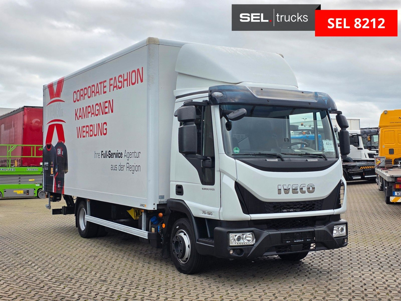 Iveco Eurocargo 75-190 / Ladebordwand / 6D - Koffer Transporter: das Bild 3 Iveco Eurocargo 75-190 / Ladebordwand / 6D - Koffer Transporter: das Bild 3