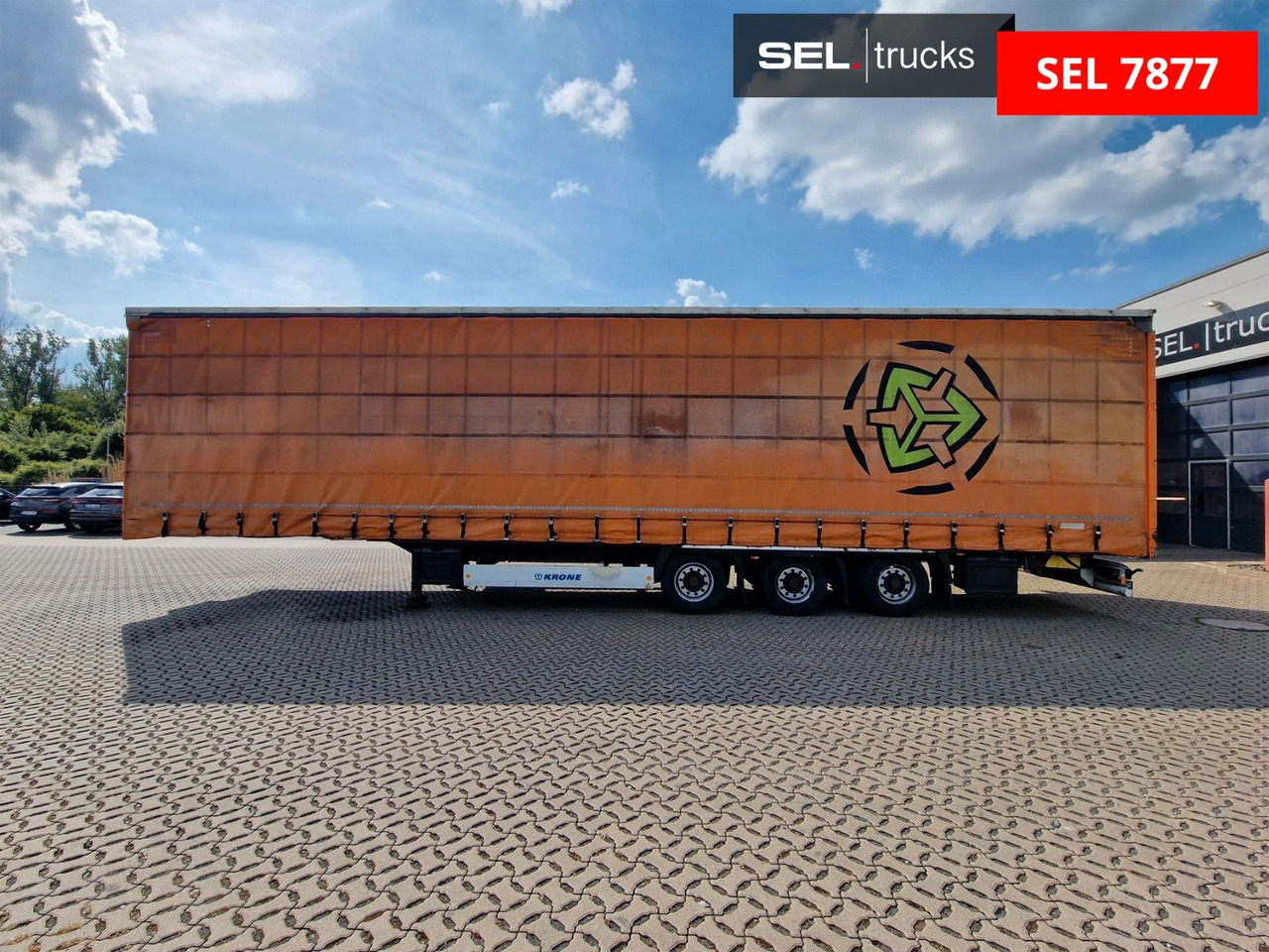 Planenauflieger Krone SD / Hubdach / EDSCHA / Mega: das Bild 8