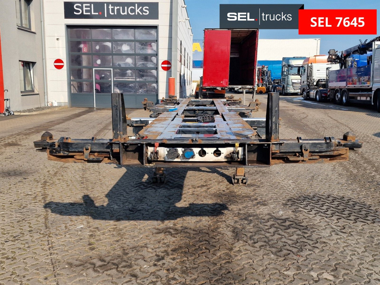 Krone SD / Teleskop / Liftachse - Container/ Wechselfahrgestell Auflieger: das Bild 2 Krone SD / Teleskop / Liftachse - Container/ Wechselfahrgestell Auflieger: das Bild 2