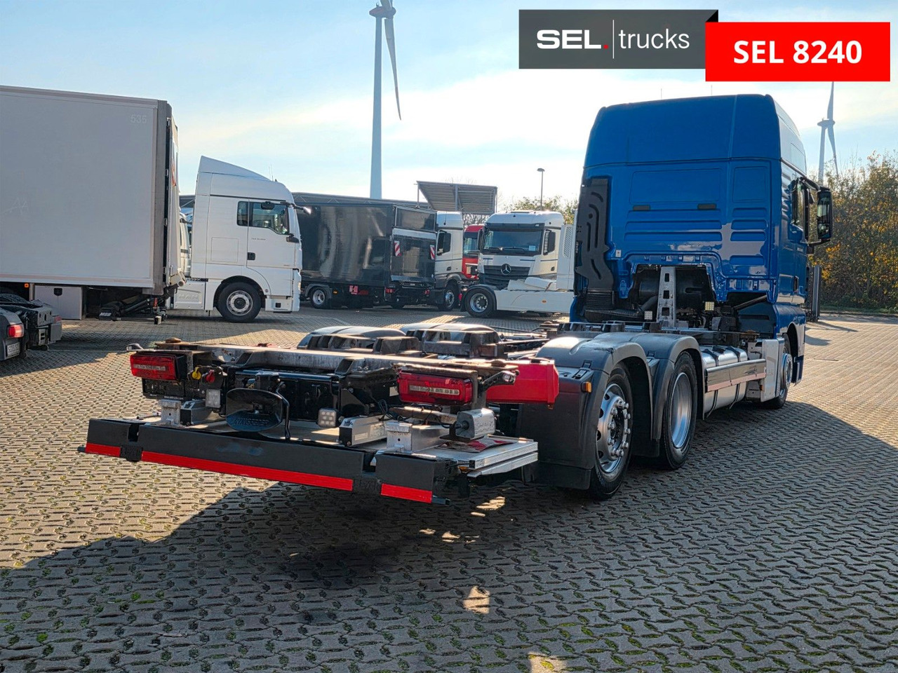 MAN TGX 24.460 6x2-2 LL-U / Ldbw / Standklima - Containerwagen/ Wechselfahrgestell LKW: das Bild 5 MAN TGX 24.460 6x2-2 LL-U / Ldbw / Standklima - Containerwagen/ Wechselfahrgestell LKW: das Bild 5