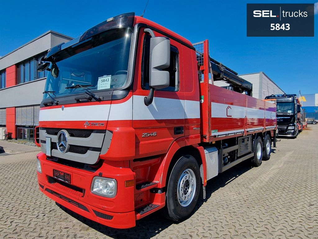 Mercedes-Benz Actros 2546 / HIAB 166K / ADC 4,1t / Lenkachse Mercedes-Benz Actros 2546 / HIAB 166K / ADC 4,1t / Lenkachse - Autokran, Pritsche LKW: das Bild 1 Mercedes-Benz Actros 2546 / HIAB 166K / ADC 4,1t / Lenkachse Mercedes-Benz Actros 2546 / HIAB 166K / ADC 4,1t / Lenkachse - Autokran, Pritsche LKW: das Bild 1