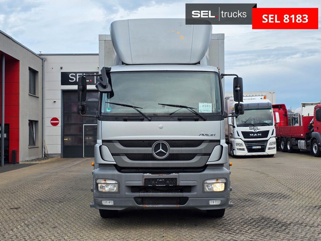 Mercedes-Benz Axor 1826 / Ladebordwand / Carrier Supra 1250 Mt - Kühlkoffer LKW: das Bild 2 Mercedes-Benz Axor 1826 / Ladebordwand / Carrier Supra 1250 Mt - Kühlkoffer LKW: das Bild 2