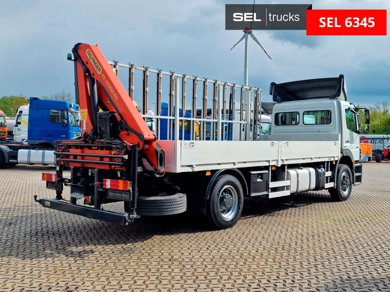 Mercedes-Benz Axor 1833L / Palfinger PK 12002-EH / GLAS - Autokran: das Bild 5 Mercedes-Benz Axor 1833L / Palfinger PK 12002-EH / GLAS - Autokran: das Bild 5