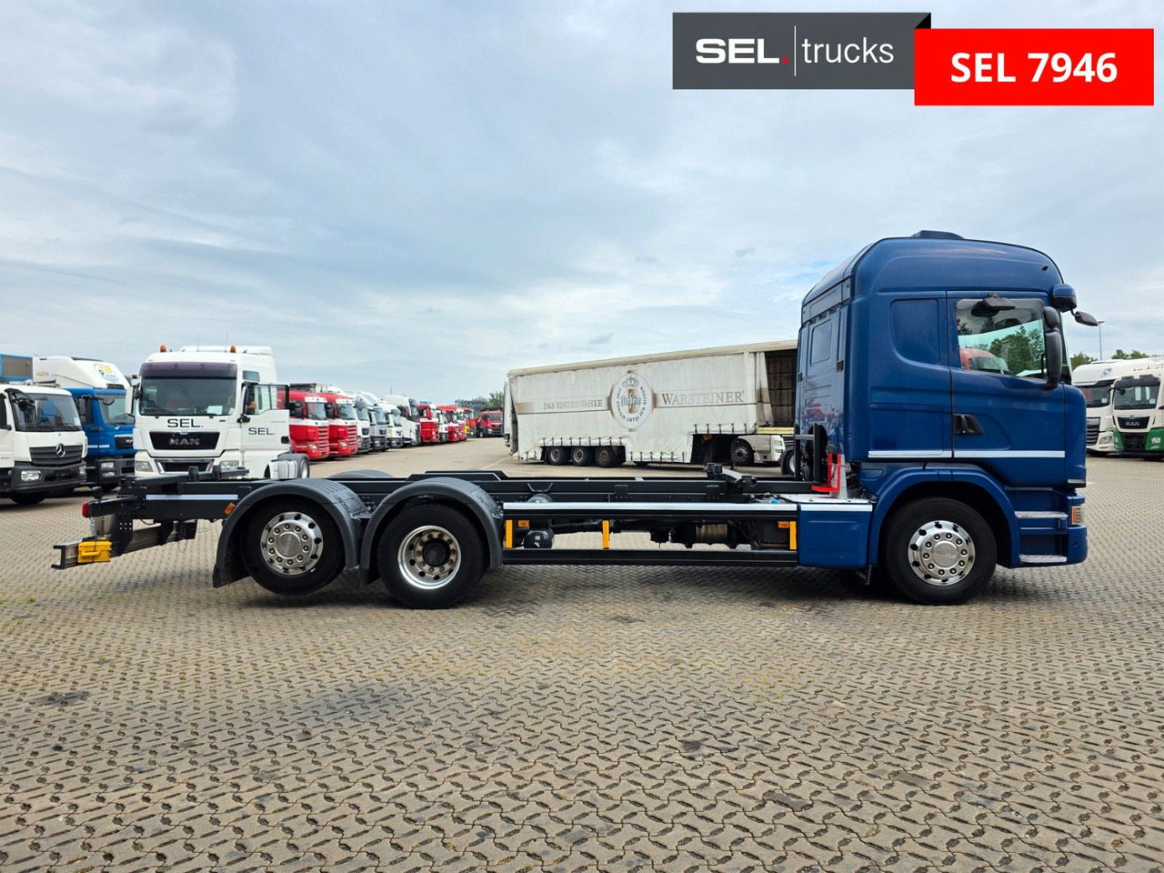 Scania G 410 LB6X2*4MNB / Retarder/PTO/ADR/Lenkachse - Containerwagen/ Wechselfahrgestell LKW: das Bild 4 Scania G 410 LB6X2*4MNB / Retarder/PTO/ADR/Lenkachse - Containerwagen/ Wechselfahrgestell LKW: das Bild 4