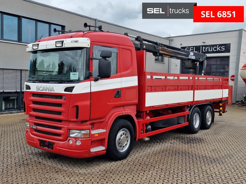 Scania R 380 LB6X2*4MNA / Retarder / HIAB / Lenkachse Scania R 380 LB6X2*4MNA / Retarder / HIAB / Lenkachse - Autokran, Pritsche LKW: das Bild 1 Scania R 380 LB6X2*4MNA / Retarder / HIAB / Lenkachse Scania R 380 LB6X2*4MNA / Retarder / HIAB / Lenkachse - Autokran, Pritsche LKW: das Bild 1