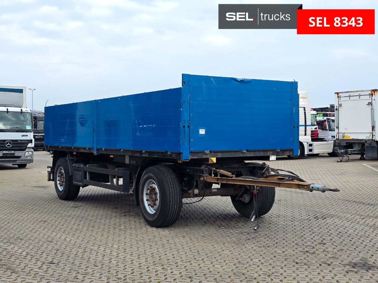 Schmitz Cargobull Gotha APR 18 / Baustoff - Pritschenanhänger/ Plattformanhänger: das Bild 3 Schmitz Cargobull Gotha APR 18 / Baustoff - Pritschenanhänger/ Plattformanhänger: das Bild 3