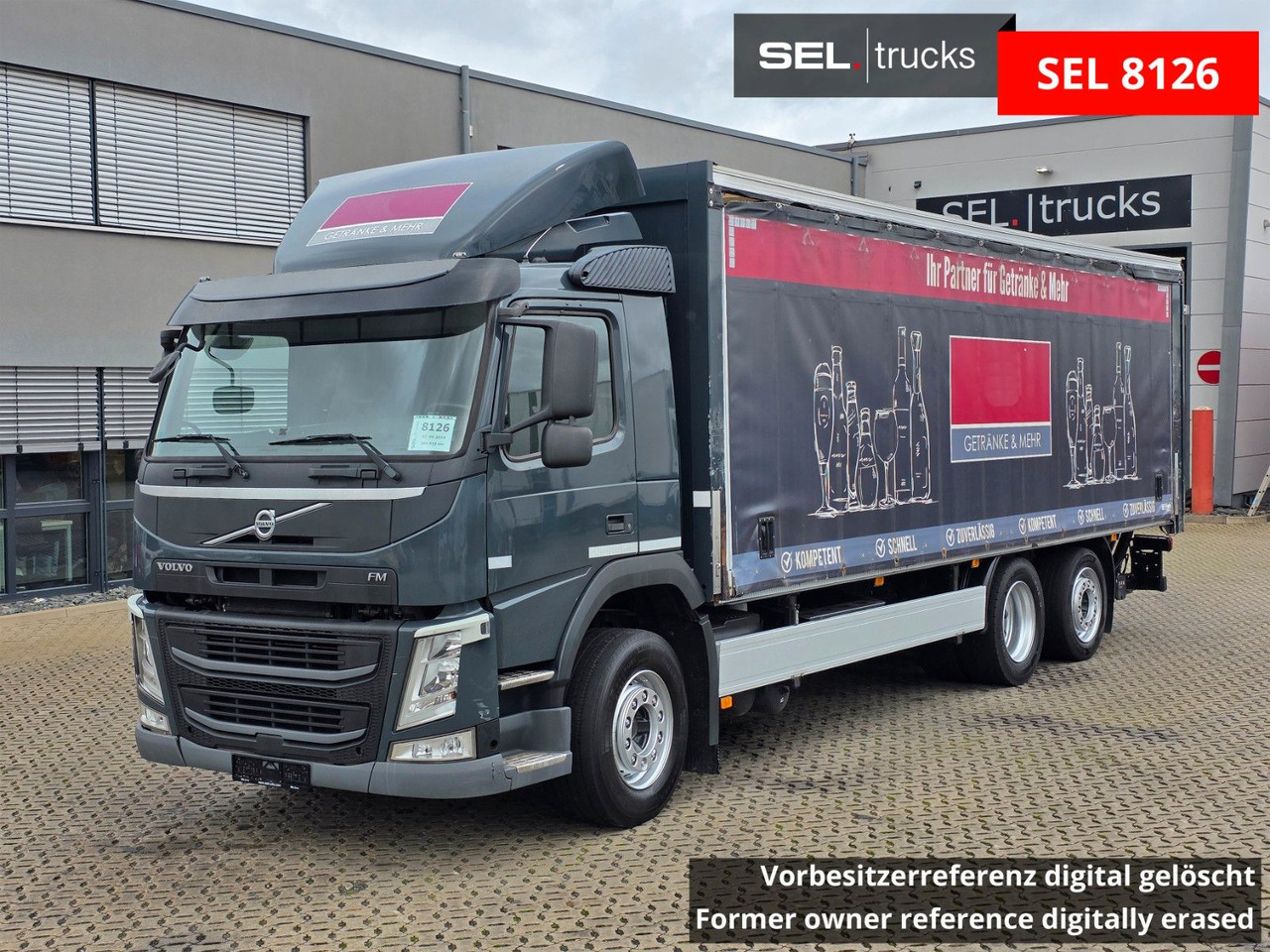 Volvo FM 410 / Ladebordwand / Lenkachse - Plane LKW: das Bild 1 Volvo FM 410 / Ladebordwand / Lenkachse - Plane LKW: das Bild 1