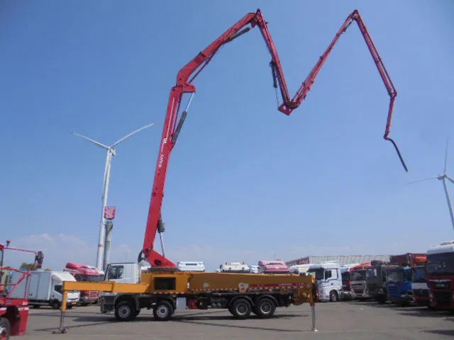 Mercedes-Benz Actros 4144 8X4 SANY 56M BETONPOMP - Betonpumpe: das Bild 1 Mercedes-Benz Actros 4144 8X4 SANY 56M BETONPOMP - Betonpumpe: das Bild 1