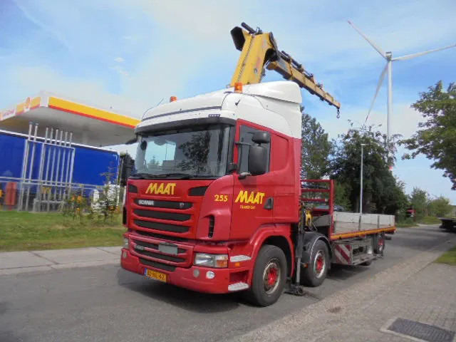Scania R480 8X2 RETARDER - Koffer LKW, Autokran: das Bild 1 Scania R480 8X2 RETARDER - Koffer LKW, Autokran: das Bild 1
