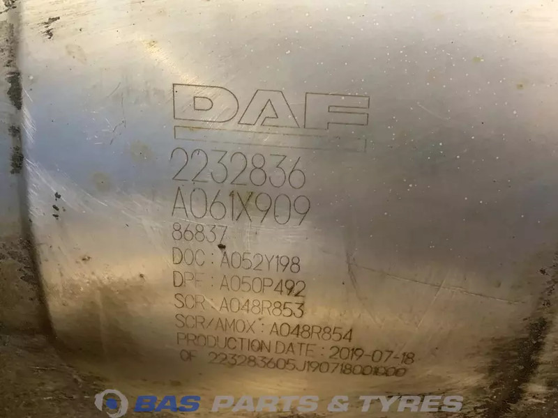 DAF Uitlaatdemper DAF 2124745 - Schalldämpfer für LKW: das Bild 5 DAF Uitlaatdemper DAF 2124745 - Schalldämpfer für LKW: das Bild 5