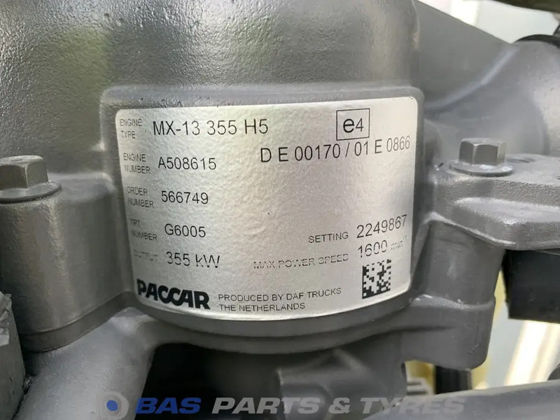 DAF XF G2 Motor DAF MX13 355 H5 2304398 - Motor für LKW: das Bild 5 DAF XF G2 Motor DAF MX13 355 H5 2304398 - Motor für LKW: das Bild 5