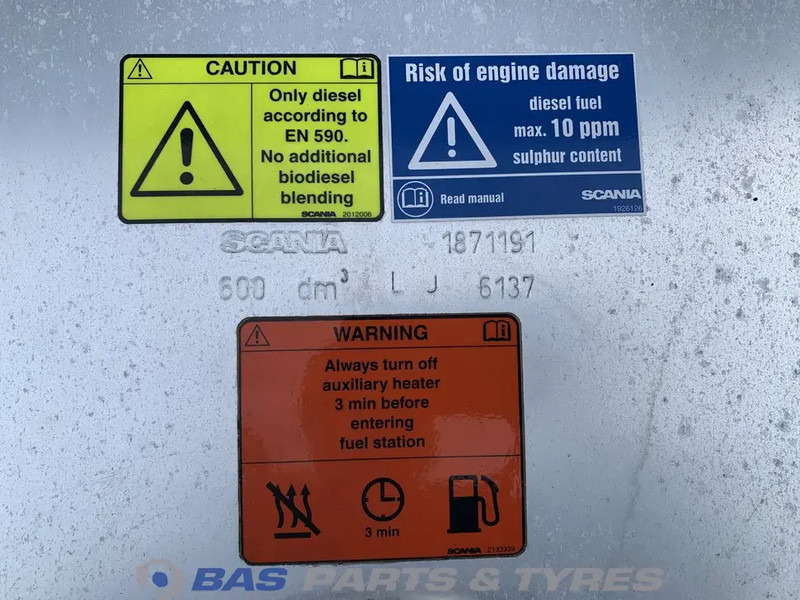 Scania Brandstoftank Scania 600 Liter 1871191 - Kraftstofftank für LKW: das Bild 5 Scania Brandstoftank Scania 600 Liter 1871191 - Kraftstofftank für LKW: das Bild 5