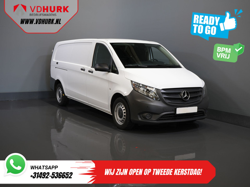 Mercedes-Benz Vito 116 CDI Aut. L3 XL BPM VRIJ! Carplay/ Stoelverw./ 270Gr. Deuren/ Cruise/ Airco/ Navi/ Camera/ PDC - Kleintransporter: das Bild 1 Mercedes-Benz Vito 116 CDI Aut. L3 XL BPM VRIJ! Carplay/ Stoelverw./ 270Gr. Deuren/ Cruise/ Airco/ Navi/ Camera/ PDC - Kleintransporter: das Bild 1