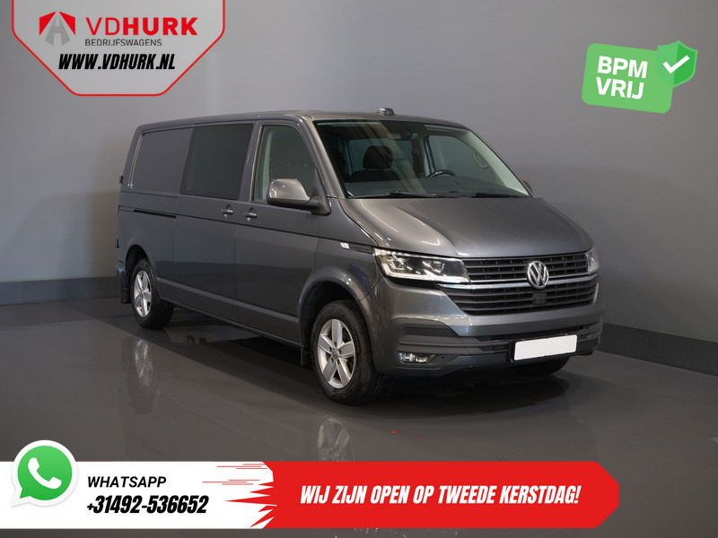 Volkswagen Transporter 2.0 TDI 150 pk DSG Aut. L2 DC Dubbel Cabine LED/ Adapt.Cruise/ Standkachel/ Stoelverw./ Carplay/ Camera/ PDC/ LMV/ Trekhaak/ Air - Kastenwagen, Transporter mit Doppelkabine: das Bild 1 Volkswagen Transporter 2.0 TDI 150 pk DSG Aut. L2 DC Dubbel Cabine LED/ Adapt.Cruise/ Standkachel/ Stoelverw./ Carplay/ Camera/ PDC/ LMV/ Trekhaak/ Air - Kastenwagen, Transporter mit Doppelkabine: das Bild 1