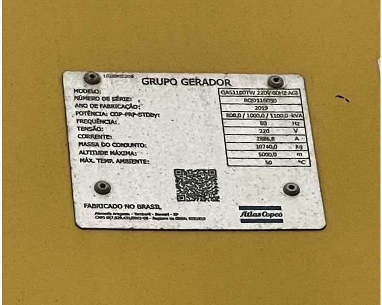 Atlas-Copco QAC 1100 TWIN-POWER - Stromgenerator: das Bild 1 Atlas-Copco QAC 1100 TWIN-POWER - Stromgenerator: das Bild 1