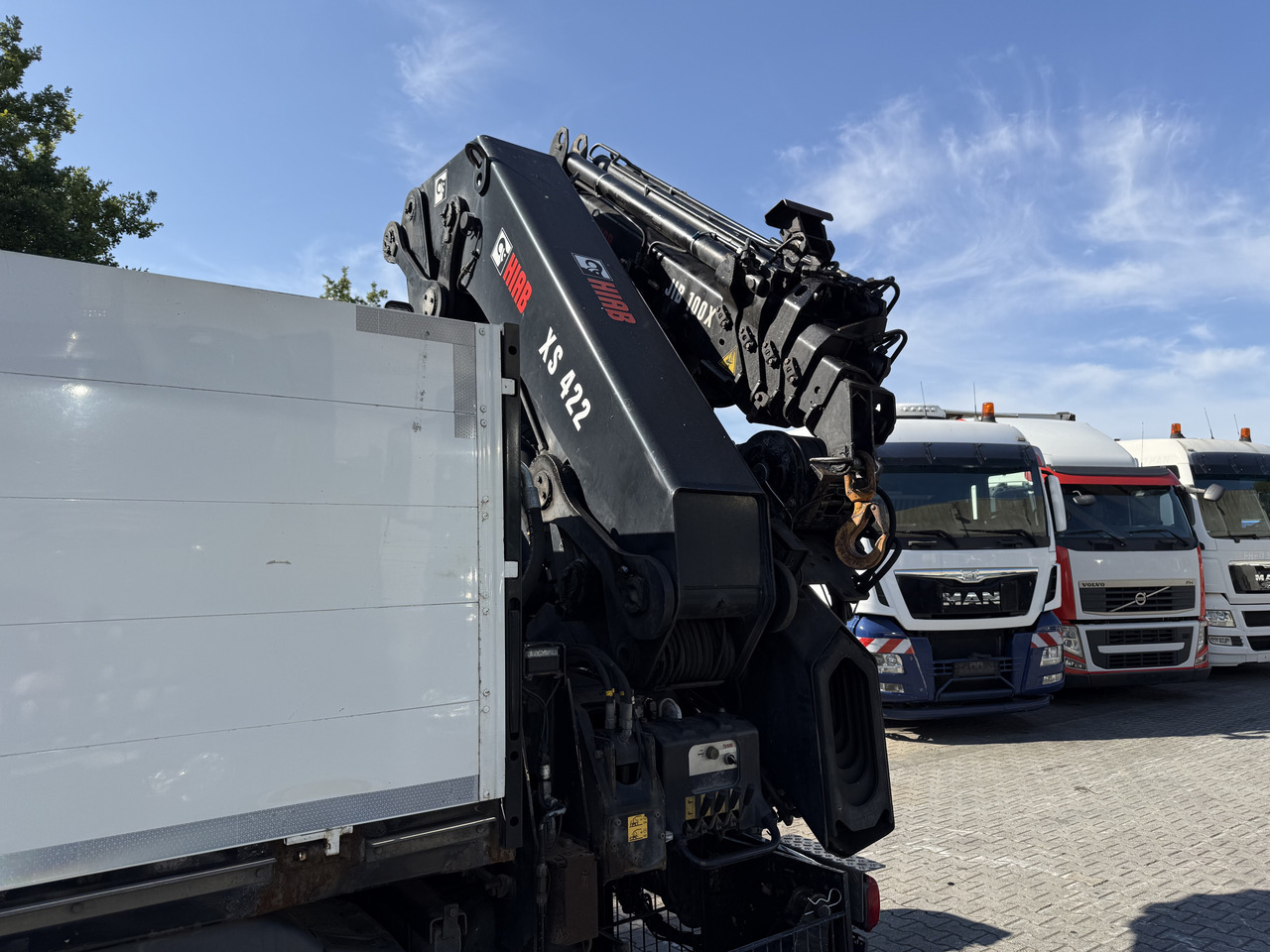 MAN TGX 26.480 6X2 Hiab 422 + Jib + Winde - Pritsche LKW, Autokran: das Bild 3 MAN TGX 26.480 6X2 Hiab 422 + Jib + Winde - Pritsche LKW, Autokran: das Bild 3