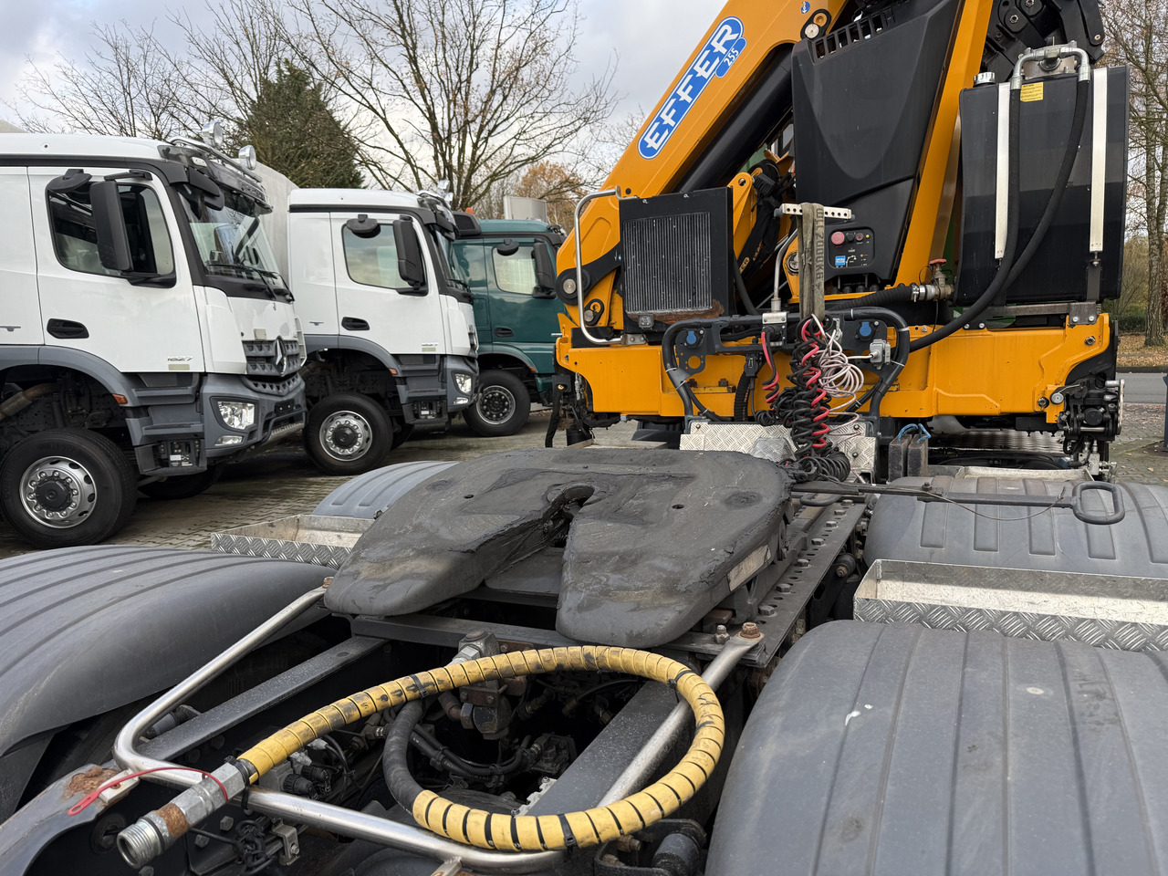 Scania G480 6X4 Kran Effer 255 6S bis 20.5 Meter - Sattelzugmaschine: das Bild 2 Scania G480 6X4 Kran Effer 255 6S bis 20.5 Meter - Sattelzugmaschine: das Bild 2