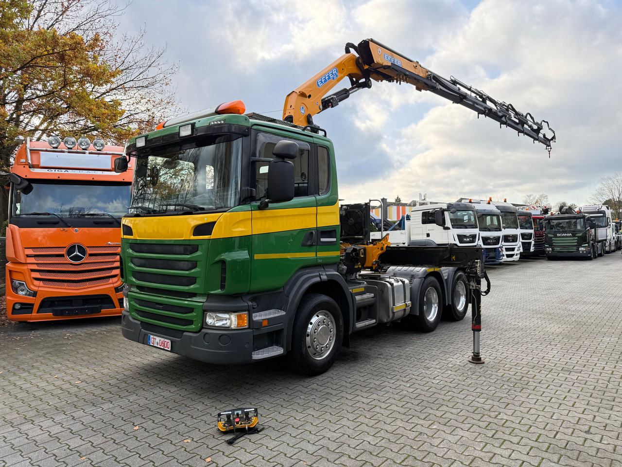 Scania G480 6X4 Kran Effer 255 6S bis 20.5 Meter - Autokran, Sattelzugmaschine: das Bild 1 Scania G480 6X4 Kran Effer 255 6S bis 20.5 Meter - Autokran, Sattelzugmaschine: das Bild 1
