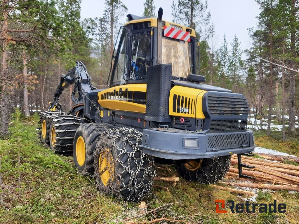 Hogstmaskin Ponsse Ergo 8w m/ H6 hogstaggregat, belter og kjettinger - Landmaschine: das Bild 1 Hogstmaskin Ponsse Ergo 8w m/ H6 hogstaggregat, belter og kjettinger - Landmaschine: das Bild 1